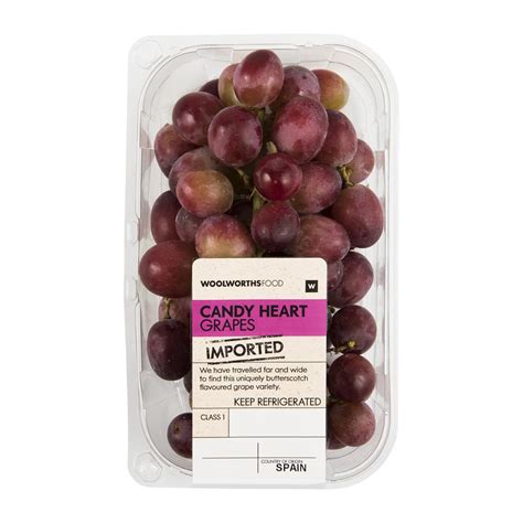 Imported Candy Heart Grapes 500g | Woolworths.co.za