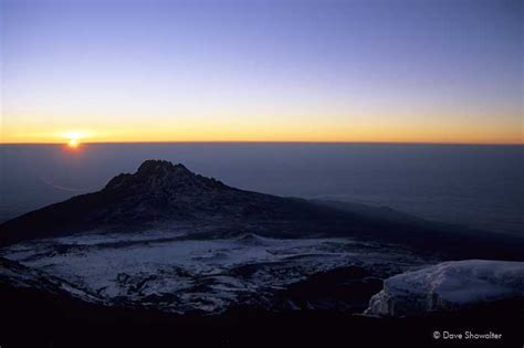 Kilimanjaro Sunrise | Kilimanjaro National Park, Tanzania | Dave ...