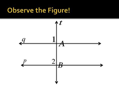 Perpendicular parallel lines theorem