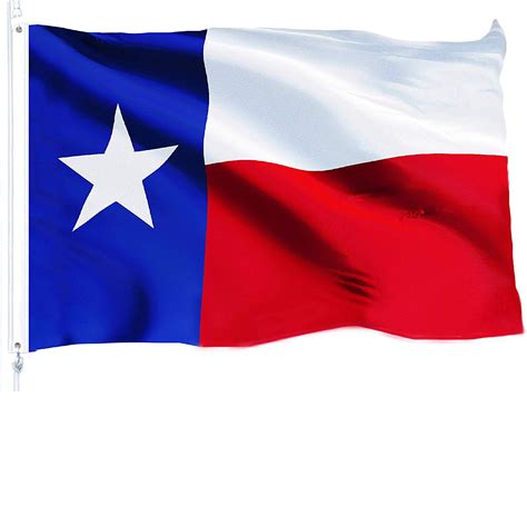 G128 Texas State Flag 150D Quality Polyester 3x5 ft Printed Brass ...