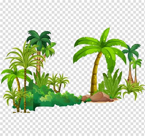 Tropical Rain Forest Background / Tropical rain forest stock vectors ...