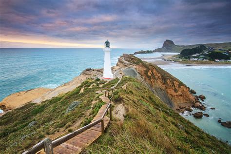 Castlepoint Lighthouse Sunrise - NZ Landscape Prints