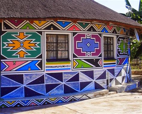 31 best ndebele houses images on Pinterest | Africa art, African ...