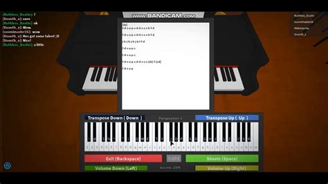 Piano sheet roblox - qosaportfolio