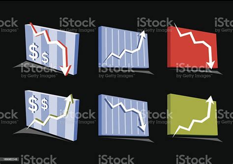 Profit Loss Graphs Stock Illustration - Download Image Now - Abundance ...