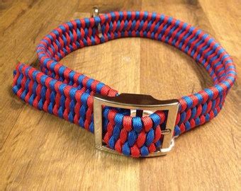 Adjustable Paracord Dog Collar in Camo Black and Orange - Etsy