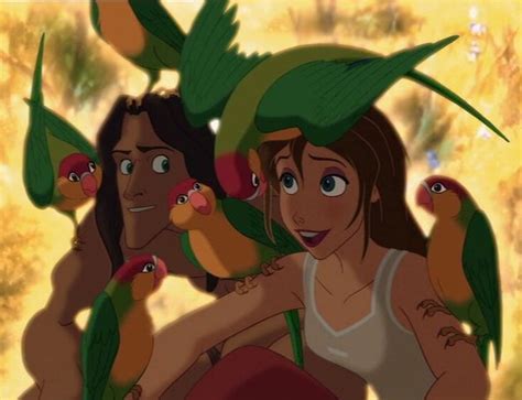 Tarzan and Jane - Disney Couples Photo (6011044) - Fanpop