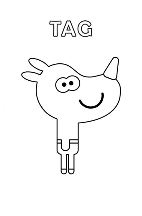 Hey Duggee Coloring Pages at GetDrawings | Free download