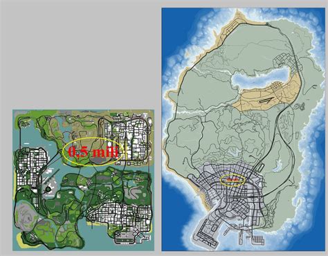 Los Santos Gta V Map