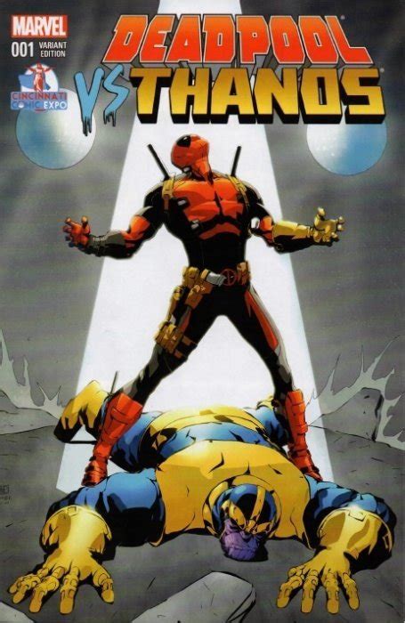 Deadpool vs Thanos 1accc (Marvel Comics) - Comic Book Value and Price Guide