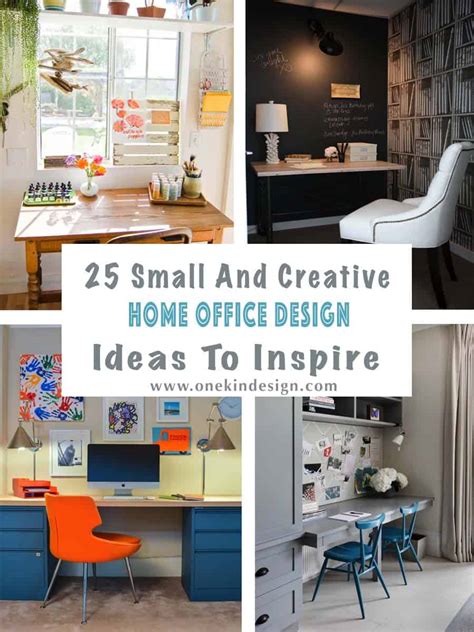 25 Small And Creative Home Office Design Ideas To Inspire