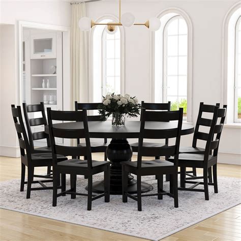 Black Round Kitchen Table Set – Kitchen Info