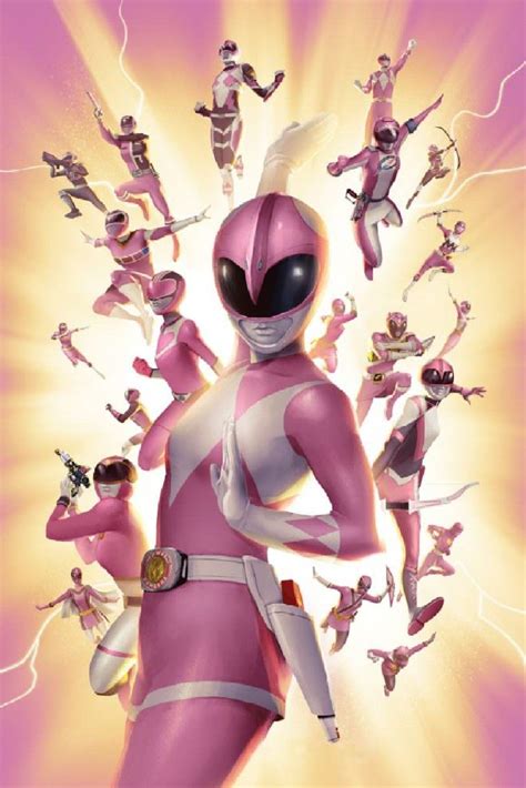 Pink Rangers by ChipmunkRaccoonOz | Pink power rangers, Power rangers ...