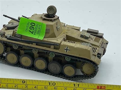 Lot - German panzer II tank model