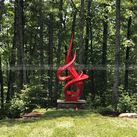 Metal Outdoor Sculpture Abstract