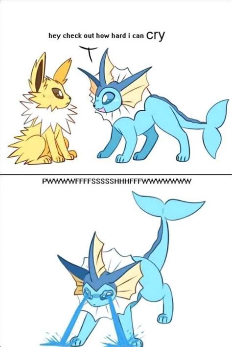 Vaporeon Meme Discover more interesting Anime Cartoon, Eevee, Pikachu ...