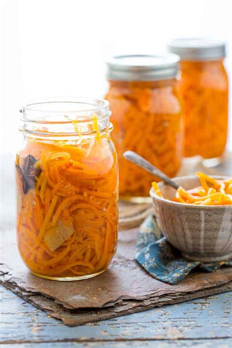 ginger pickled carrots - Healthy Seasonal Recipes