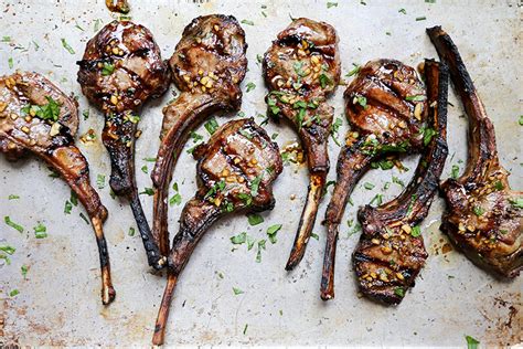 Easy Grilled Ginger-Soy Lamb Chops | Floating Kitchen