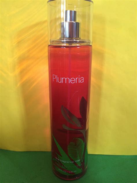 Bath & Body Works Plumeria New Formula Fine Fragrance Mist Splash Full Size