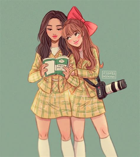 Instagram | Girl cartoon, Girls cartoon art, Best friend drawings