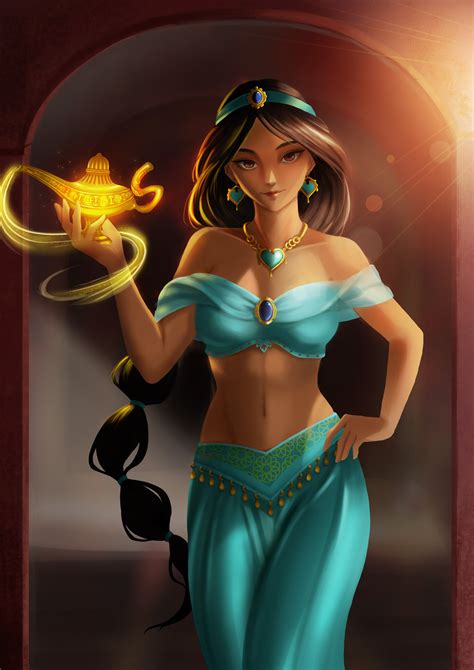 ArtStation - Aladdin Jasmine (FanArt)