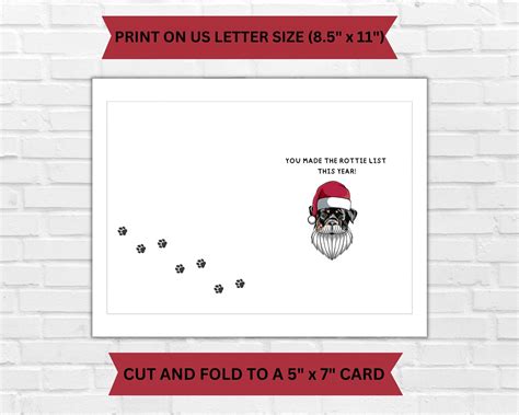 Printable Card Funny Dog Christmas Cards Digital Cards - Etsy