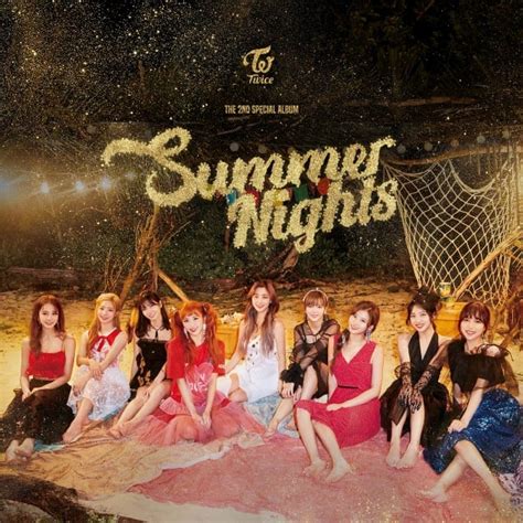 TWICE unveil the online album cover for 'Summer Nights' | allkpop