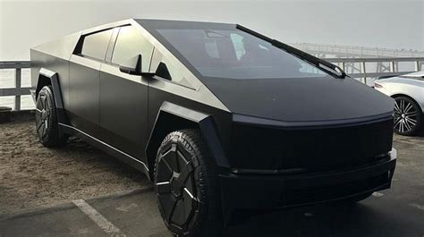 Tesla Cybertruck Found in Matte Black - We Explore All of the ...