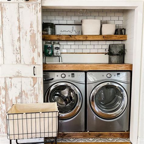 25 Small Laundry Room Ideas That Make Space for Style