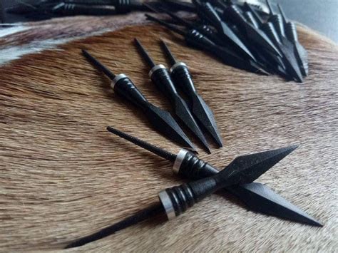 Traditional Medieval Bow Hunting Archery Broadhead / Bodkin type Arrow ...