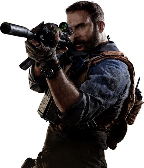 Call Of Duty Modern Warfare Captain Price Render by OutlawNinja on ...