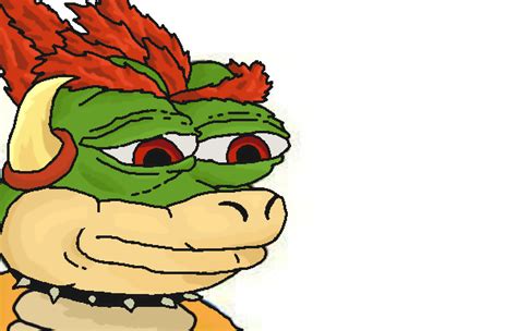 Sad Bowser Pepe | Feels Bad Man / Sad Frog | Know Your Meme