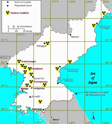 North Korea Nuclear Sites