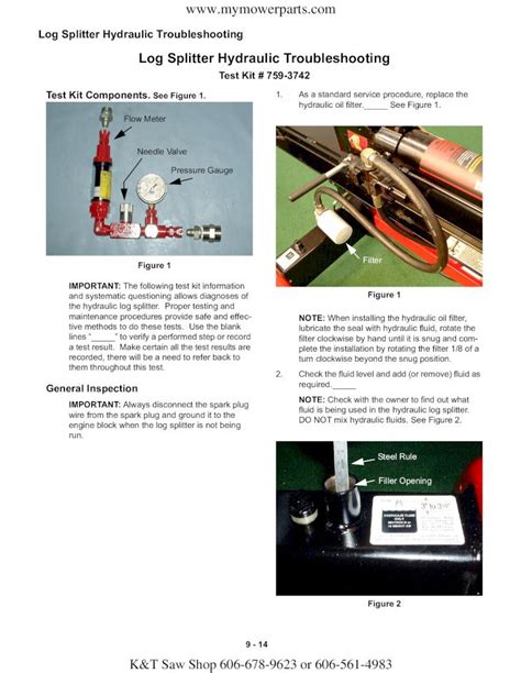 (PDF) Log Splitter Hydraulic Troubleshooting...Log Splitter Hydraulic ...