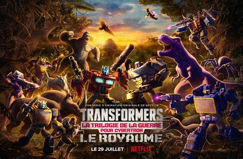 Transformers : La Guerre pour Cybertron - Le royaume dévoile sa bande ...