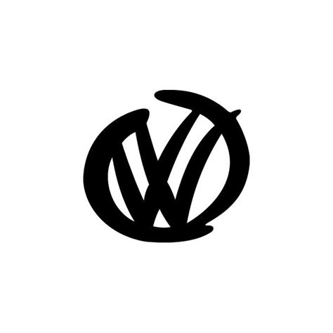 Volkswagen logo - Passion Stickers.com