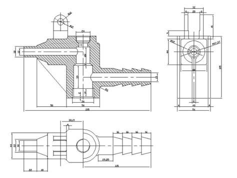 Draw autocad 2d mechanical drawings by Naveenpatirana | Fiverr