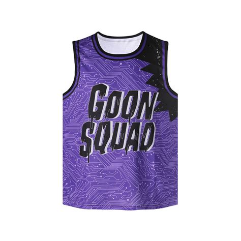 Hallowcos Space Jam 2 A New Legacy Goon Squad Basketball Jersey