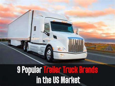 semi truck brands list - Burton Tracy