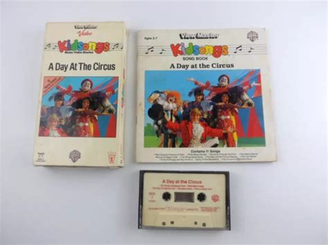 KIDSONGS - A Day at the Circus - View-Master Video VHS, Cassette, Song ...