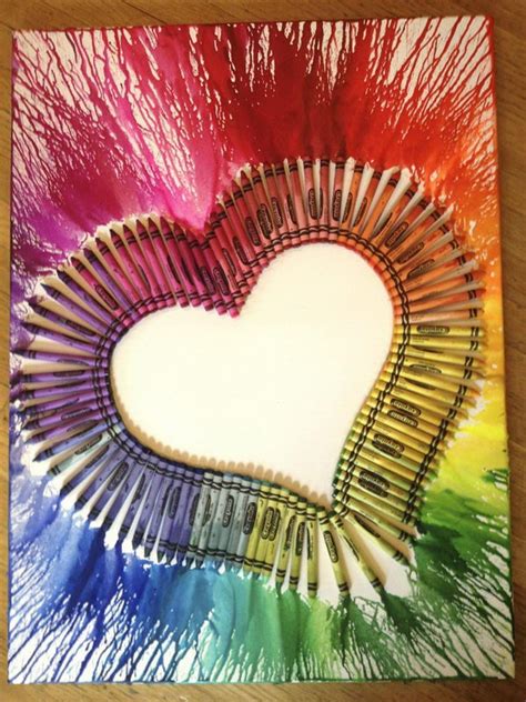 30+ Cool Melted Crayon Art Ideas - Hative