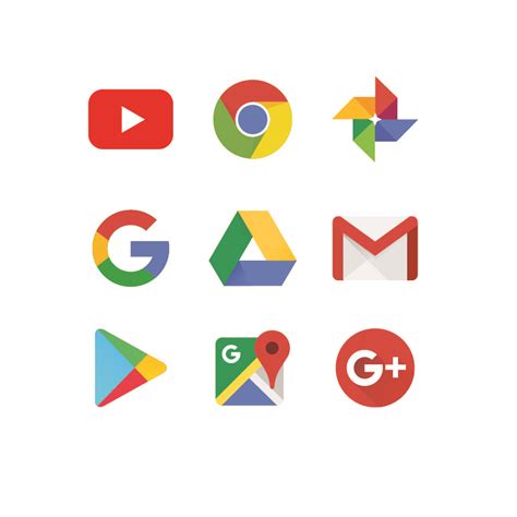 Google Logo Collection Design Free Vector Download