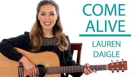 Come Alive (Dry Bones) Lauren Daigle Guitar Tutorial with Play Along ...