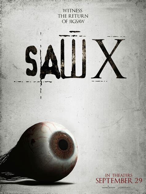 Saw X Movie Poster – My Hot Posters