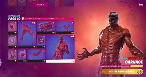 Fortnite Chapter 2 Season 8 Tier 100 Skin: What the Carnage Skin Looks Like