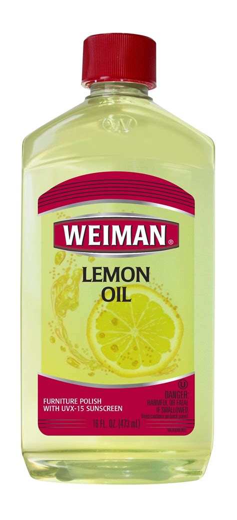 Weiman Wood Polish, Lemon Oil, 16 Oz - Walmart.com - Walmart.com