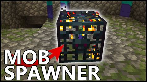 Where To Find MOB SPAWNER In Minecraft - YouTube