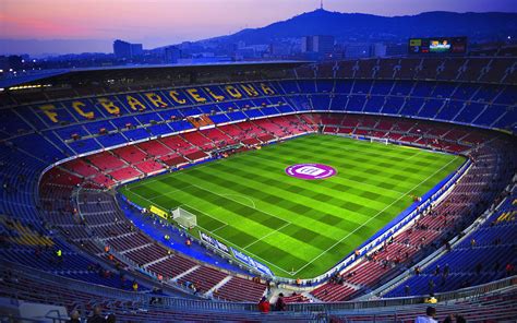 Camp Nou – FC Barcelona stadium - HD wallpaper download. Wallpapers ...