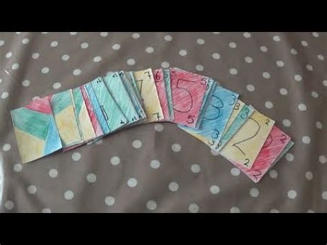 DIY Uno Cards - YouTube