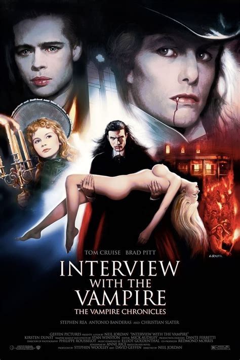 Interview with a Vampire Alternative Movie Poster in 2021 | Interview ...